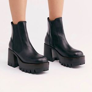 Preston Platform Boots by Jeffrey Campbell x Free People